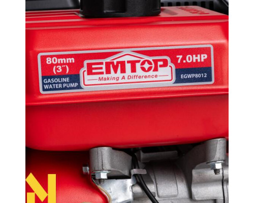 Мотопомпа бензинова EMTOP EGWP8012