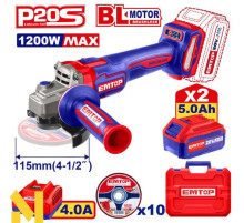 Болгарка (кутова шліфмашина) EMTOP ELAG2211532