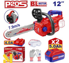 Пила ланцюгова акумуляторна EMTOP ELGA201286