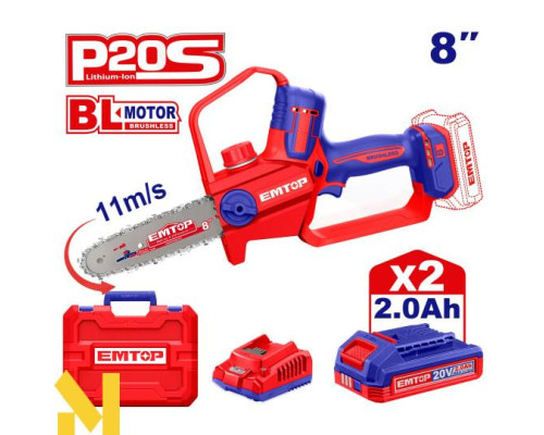 Міні-пила акумуляторна EMTOP ELGA20882