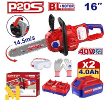 Пила ланцюгова акумуляторна EMTOP ELGA401682