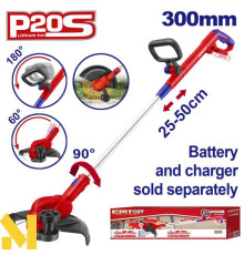 Тример акумуляторний EMTOP ELGT20328 (без АКБ та ЗП)