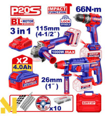 Набір інструментів акумуляторних EMTOP ELOSLI241198