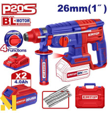 Перфоратор акумуляторний EMTOP ELRH202287