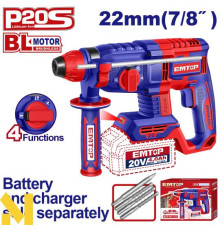 Перфоратор акумуляторний EMTOP ELRH21228 (без АКБ та ЗП)