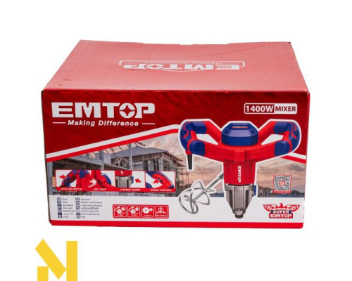 Міксер будівельний EMTOP EMXR14001