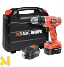 Акумуляторний дриль-шуруповерт Black&Decker EPC12CABK