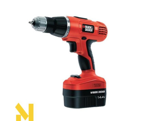 Акумуляторний дриль-шуруповерт з ударом Black&Decker EPC148BK