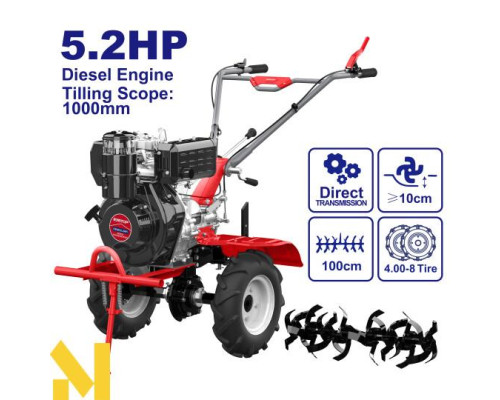 Культиватор дизельний EMTOP ETLR1003