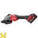 Болгарка (кутова шліфмашина) акумуляторна Milwaukee M18FHSAG125XB-0X + абразивні диски SCS41/125 PRO+ 50 шт.