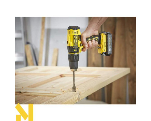Дриль-шуруповерт акумуляторний ударний STANLEY FATMAX FMC626C2K