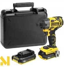 Шурупокрут акумуляторний ударний STANLEY FATMAX FMC647D2