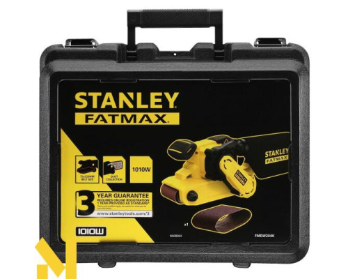 Шліфмашина стрічкова STANLEY FATMAX FMEW204K