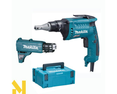 Шуруповерт для гіпсокартону мережевий Makita FS4000JX2
