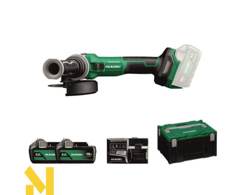 Болгарка (кутова шліфмашина) акумуляторна Hikoki G1813DEWQZ