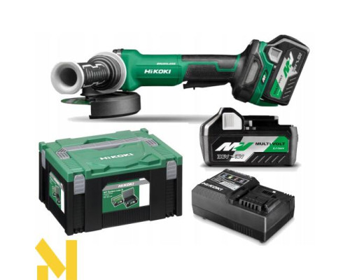 Болгарка (кутова шліфмашина) акумуляторна Hikoki G3613DVFWQZ