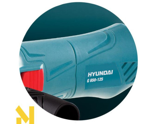 Болгарка (кутова шліфмашина) Hyundai G 650-125