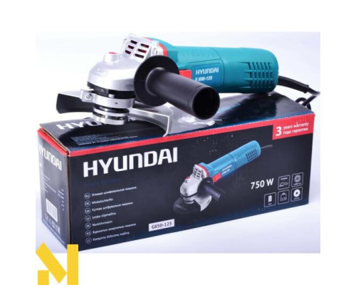 Болгарка (кутова шліфмашина) Hyundai G 850-125