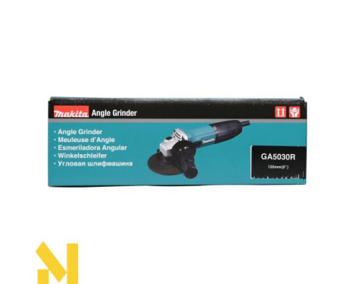 Болгарка (кутова шліфмашина) Makita GA5030R (функція Anti-Restart)