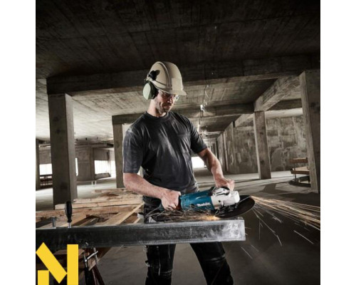 Болгарка (кутова шліфмашина) Makita GA9020 + комплект пилозахисних фільтрів