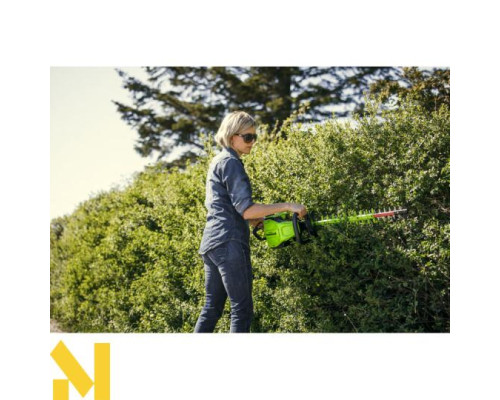 Акумуляторний триммер Greenworks GD60LT + Акумуляторний кущоріз Greenworks GD60HT (з АКБ та ЗП)