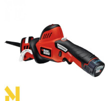 Пила шабельна акумуляторна Black&Decker GKC108