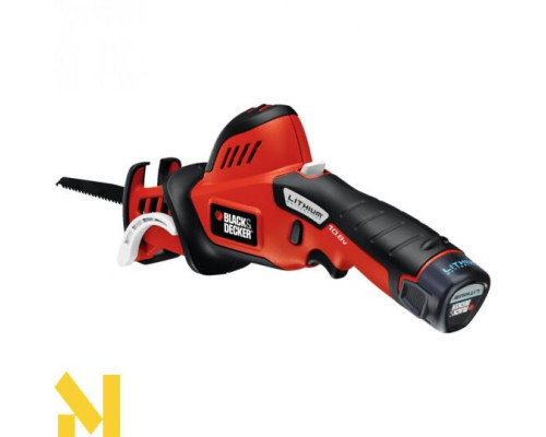 Пила шабельна акумуляторна Black&Decker GKC108