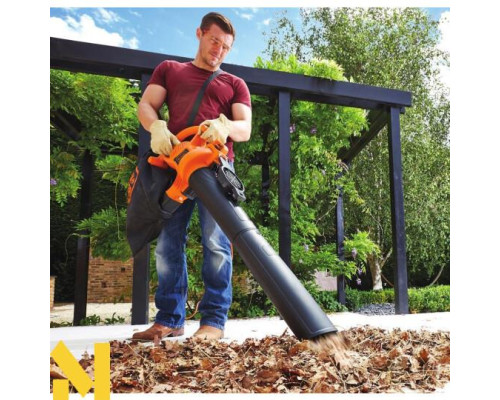 Пилосос-повітродувка садова електрична Black&Decker GW2500