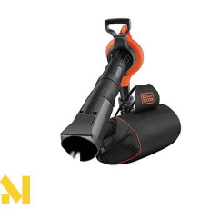 Пилосос-повітродувка садова електрична Black&Decker GW3031BP