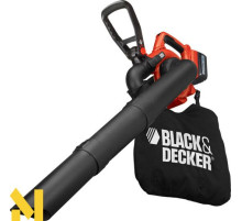 Пилосос-повітродувка садова акумуляторна Black&Decker GWC3600L20 (без АКБ та ЗП)
