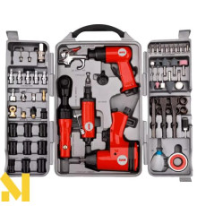 Набір інструментів пневматичних Hecht 002075E, 71 шт