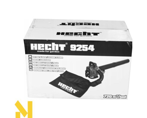 Пилосос-повітродувка садова бензинова Hecht 9254