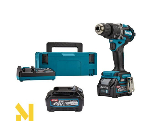 Дриль-шурупокрут акумуляторний Makita XGT 40 V MAX HP002GA201
