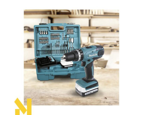 Акумуляторний ударний шуруповерт Makita HP347DWEX3
