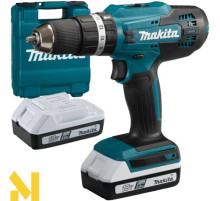Дриль-шуруповерт акумуляторний ударний Makita HP488DWAE