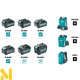 Пила дискова акумуляторна Makita HS012GD201