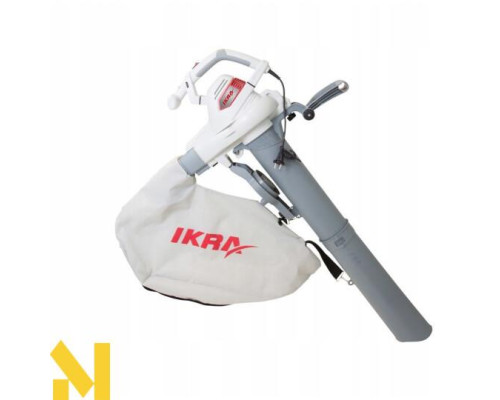 Пилосос-повітродувка садова електрична Ikra Mogatec ILS3000E