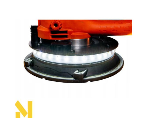 Шліфмашина ексцентрикова для стін і стелі Scheppach IX-WS300 LED + папір