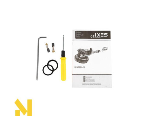 Шліфмашина для стін і стелі Scheppach IX-WS960 LED