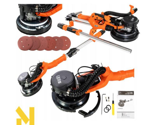 Шліфмашина для стін і стелі Scheppach IX-WS960 LED