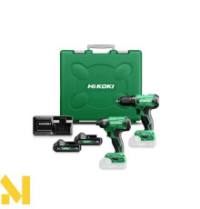 Набір інструментів акумуляторних Hikoki KC18DAWAZ (WH18DAW4Z + DS18DAW4Z) (без АКБ та ЗП)