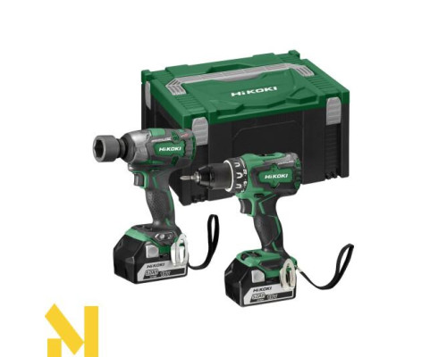 Набір інструментів акумуляторних Hikoki KC18DPLWDZ