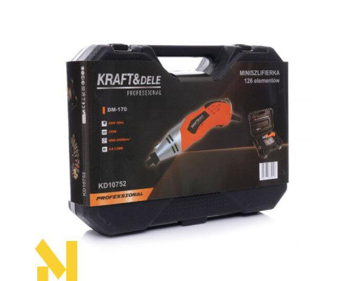 Шліфмашина пряма Kraft&Dele KD10752