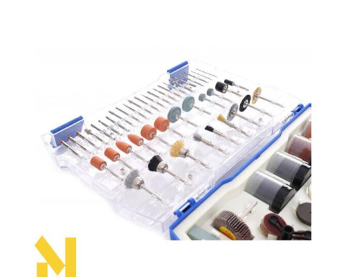 Набір аксесуарів для прямої шліфмашини Kraft&Dele KD10756, 239 шт