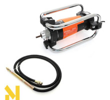 Вібратор для бетону Kraft&Dele KD10846 + гнучкий вал з вібробулавою KD10847