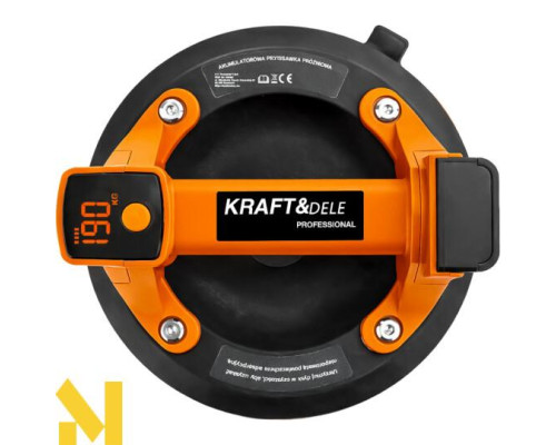 Присоска вібраційна акумуляторна Kraft&Dele KD11986