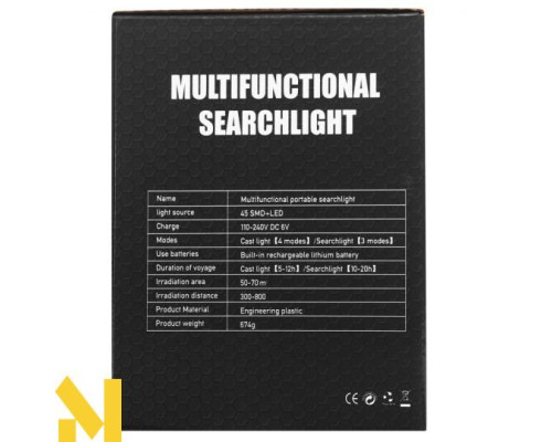 Ліхтар акумуляторний Kraft&Dele KD1249