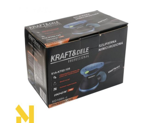 Шліфмашина ексцентрикова Kraft&Dele KD1684-Z KING SERIES