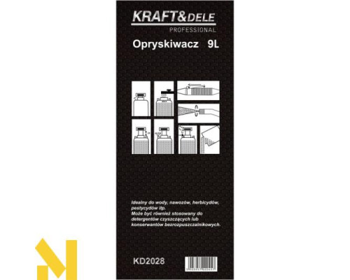 Обприскувач акумуляторний Kraft&Dele KD2028