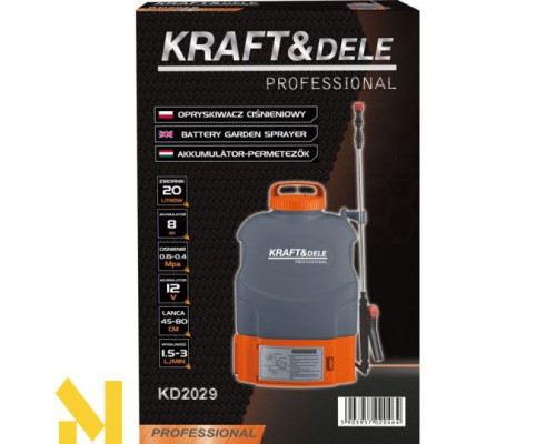 Обприскувач  акумуляторний Kraft&Dele KD2029